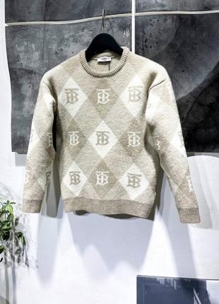 Свитер барберри тёплый