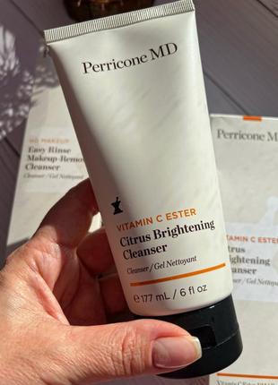 🍊гель для вмивання з вітаміном с - perricone md vitamin c ester citrus brightening cleanser🍊1 фото