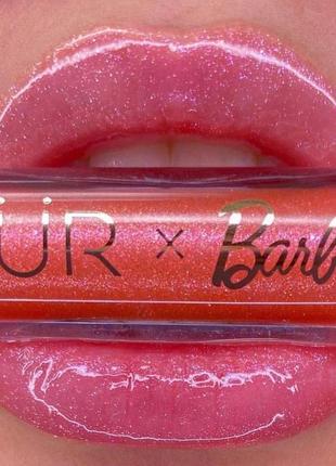 pur x barbie gloss signature high shine lip gloss 375