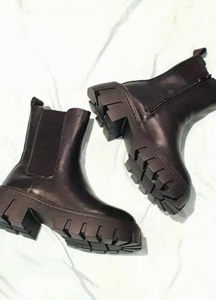 Черевики челсі chelsea boots leather6 фото