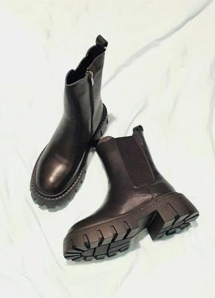 Черевики челсі chelsea boots leather