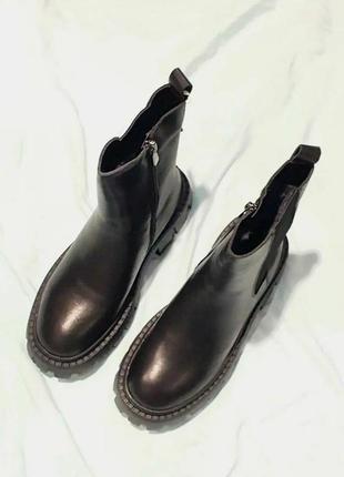 Черевики челсі chelsea boots leather2 фото