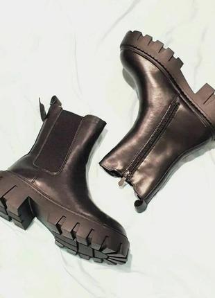 Черевики челсі chelsea boots leather7 фото