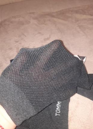 Чоловічі носки, мужские носки, турция  темно сірого кольору5 фото