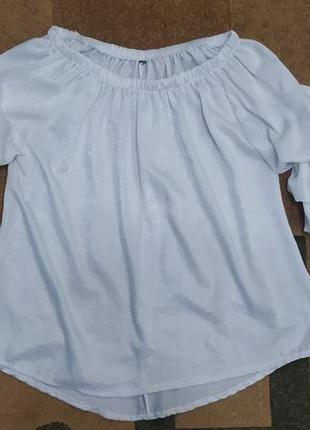 Біла блуза блузка сорочка сорочка подовжена подовжена на вагітних