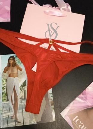 Новинка!victoria's secret виктория сикрет вікторія сікрет трусики стринги тонги люкс very sexy р.с,м,хл,ххл  оригинал5 фото