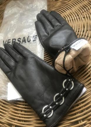 Перчатки кожа 4