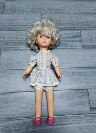 Старая советская паричковая кукла ссср большая 65 см1 фото