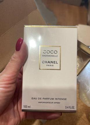 Chanel coco mademoiselle eau de parfum intense парфюмированная вода 100 мл