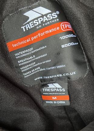 Trespass штаны зимние m горнолыжные черные3 фото