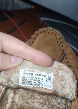 Мокасини капці теплі 6