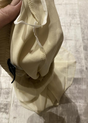 Довга спідниця кольору айворі 5