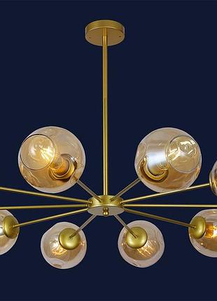 Люстра в стилі модерн 7526039-10 gd+br