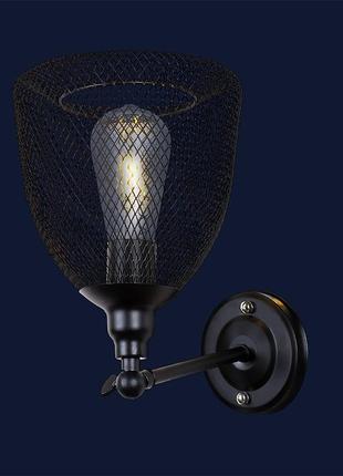 Бра в стиле лофт 707w144-1 bk