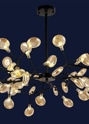 Люстра в стиле модерн 918lp447-45 bk+br