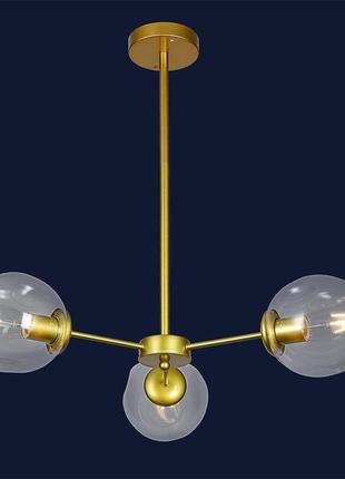 Люстра в стилі модерн 7526039-3 gd+cl