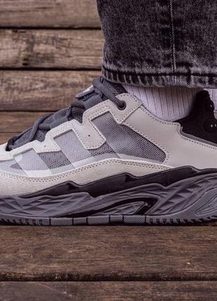 Кросівки Czarne adidas niteball white\grey