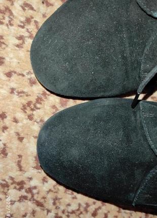 Черные замшевые туфли с золотистым каблуком antonio biaggi6 фото