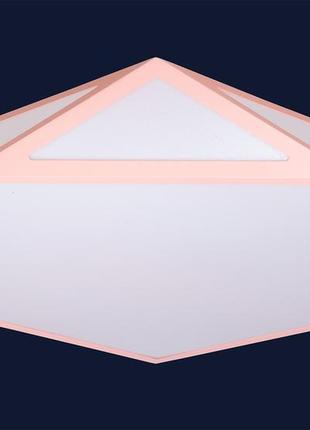 Люстра led 752l68 pink