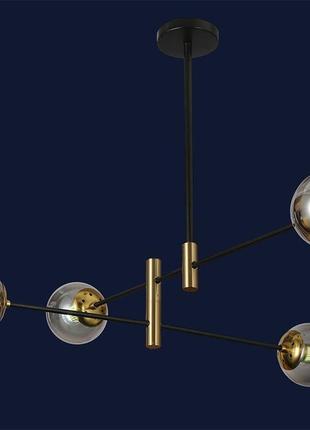 Люстра в стилі модерн 909lxl3012-4 bk+bk