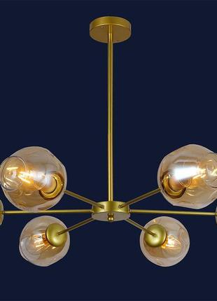 Люстра в стилі модерн 7526039-6 gd+br