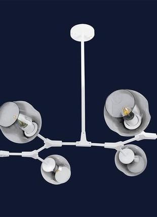 Люстра "молекула"  в стиле модерн 752l7731-6 wh+bk
