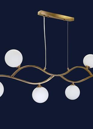 Люстра в стилі модерн 9098078-6 brz+wh