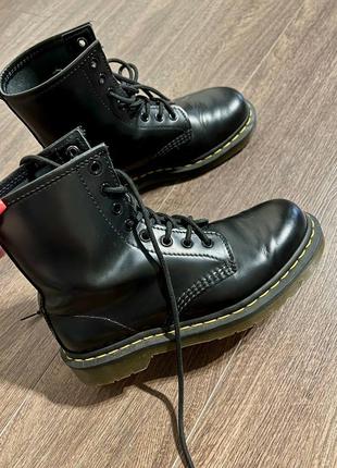 Dr. martens черевики, чорні, шкіряні