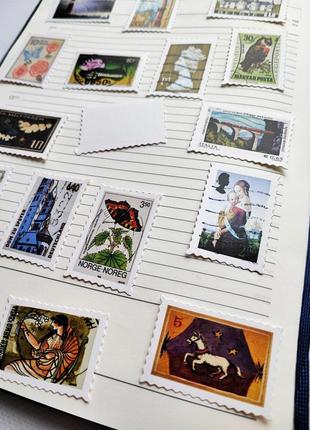 Набір #67 для скрапбукінга, картинки, зображення для щоденників блокнота скетча записника, марки