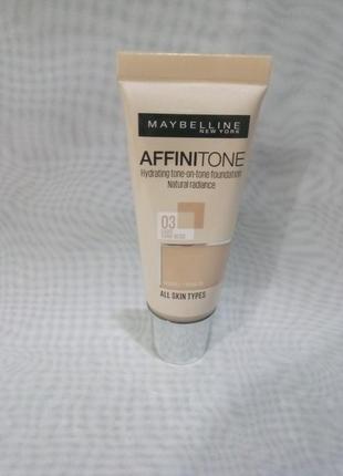 Affinitone 03тон,тональный крем maybelline