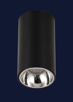 Світлодіодний чорний світильник 906cob53 bk-cr 4w