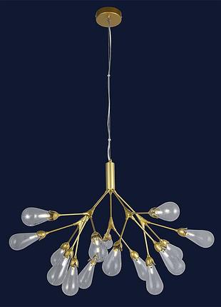 Люстра в стиле модерн 918lp268-15 gd+cl