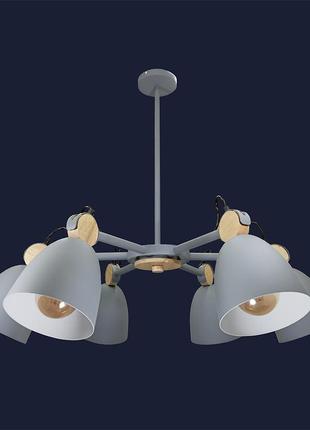 Люстра 752v27039-6 gray