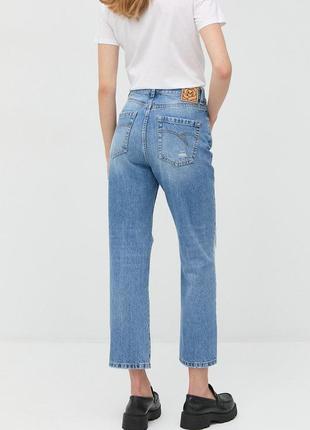 Джинси прямі рвані pull&bear джинсы прямые рванные