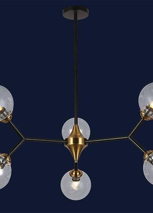 Люстра в стиле модерн 7520030-6 bk+cl