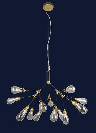 Люстра в стиле модерн 918lp268-15 bk+bk