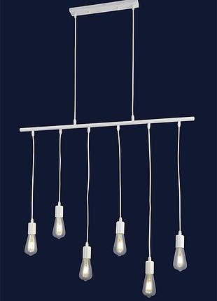 Люстра подвес в стиле лофт 909xl1401-6 wh