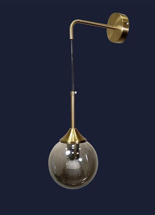 Бра в стиле лофт 752w4412-1 brz+bk