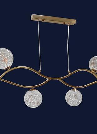 Люстра в стилі модерн 9098078-6 brz+led
