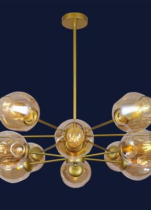 Люстра в стилі модерн 7526035-12 gd+br