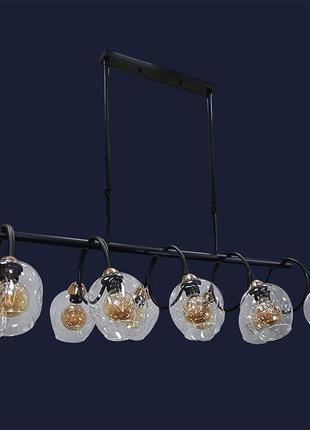 Люстра в стиле модерн 752l7915-10 bk+cl