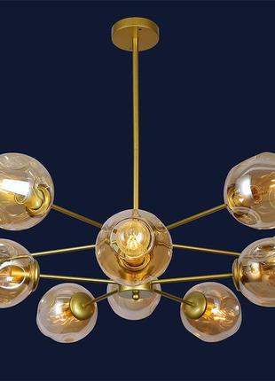 Люстра в стилі модерн 7526035-10 gd+br