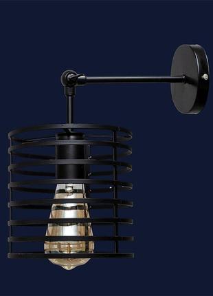 Бра в стиле лофт 707w9150f-1 bk