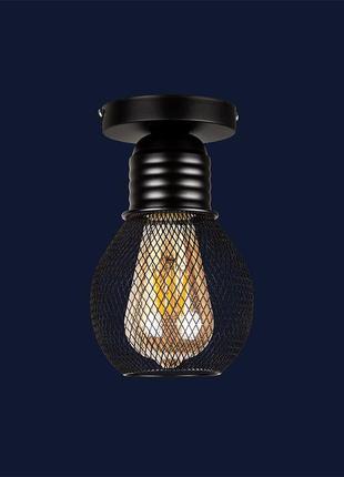Потолочный светильник в стиле лофт 907x004f-1 bk