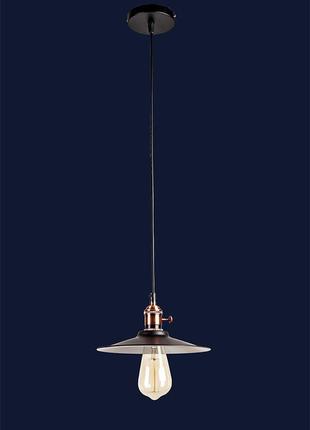 Люстра (подвес) в стиле лофт 752837f-1 bk+wh