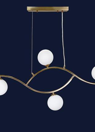 Люстра в стилі модерн 9098078-4 brz+wh