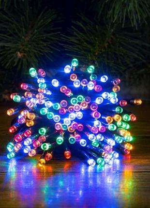 Гирлянда colorway led 50 5 м 8 функций цветная 220v (cw-g-50l5vmc)