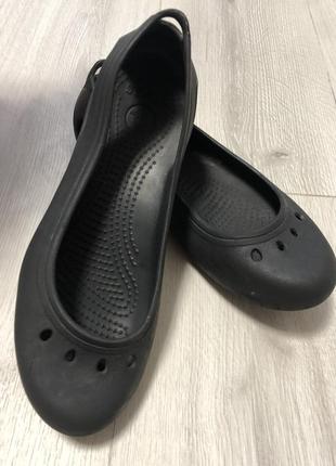 Балетки crocs kadee flat work w7 36-37