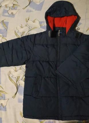 Курточка на синтепоне, зима 3-4 года1 фото