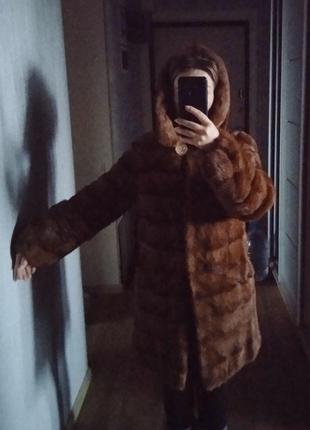 Полушубок норка натуральна